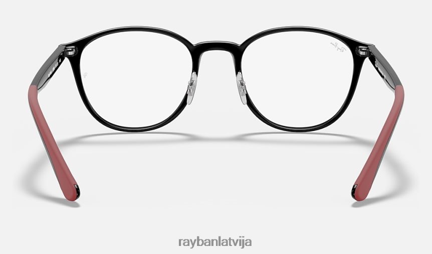 rb7156 optika pulēta svītraina havana F0L86X2325 vīriešiem Ray-Ban brilles