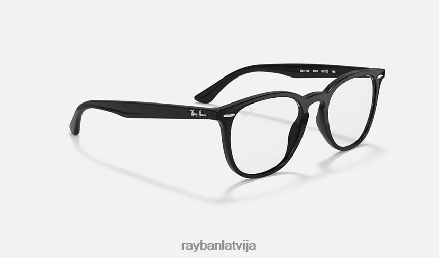rb7159 optika pulēta melna F0L86X1676 vīriešiem Ray-Ban brilles