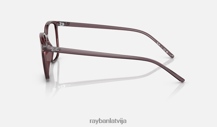 rb7185 optika pulēta caurspīdīga brūna F0L86X2144 vīriešiem Ray-Ban brilles