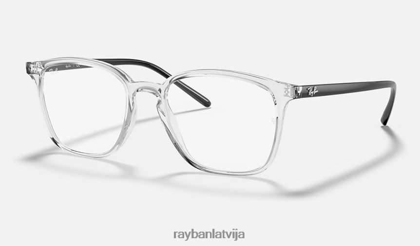 rb7185 pulēta caurspīdīga F0L86X2417 vīriešiem Ray-Ban brilles