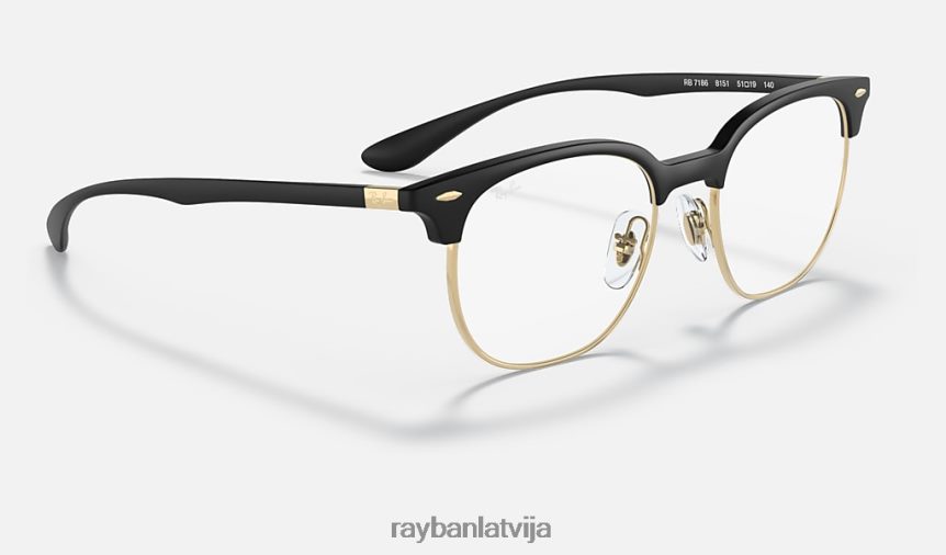 rb7186 optika matēts melns F0L86X1989 vīriešiem Ray-Ban brilles