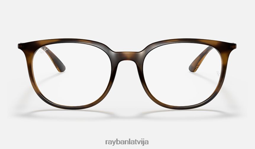 rb7190 optika pulēta havana F0L86X2451 vīriešiem Ray-Ban brilles