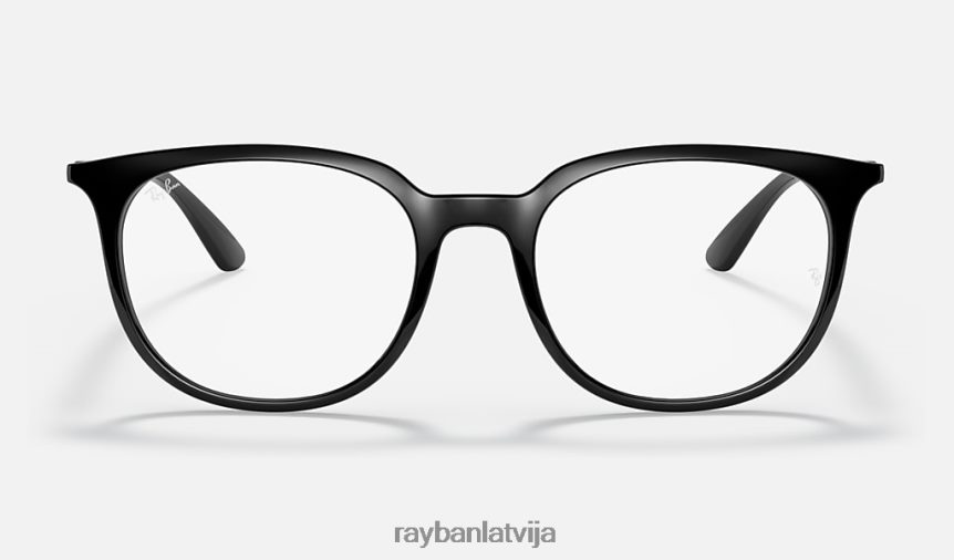 rb7190 optika pulēta melna F0L86X2447 vīriešiem Ray-Ban brilles