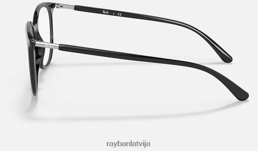 rb7190 optika pulēta melna F0L86X2447 vīriešiem Ray-Ban brilles
