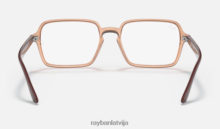rb7198 optika pulēta gaiši brūna F0L86X1886 vīriešiem Ray-Ban brilles