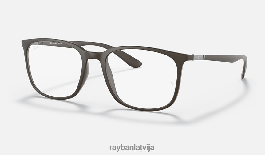 rb7199 optika matēts brūns F0L86X1975 vīriešiem Ray-Ban brilles