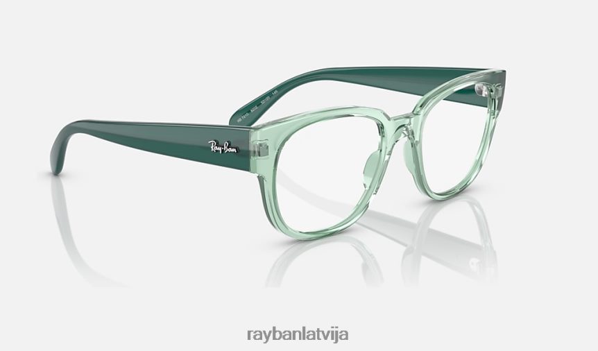 rb7210 optika pulēta caurspīdīga zaļa F0L86X2174 vīriešiem Ray-Ban brilles