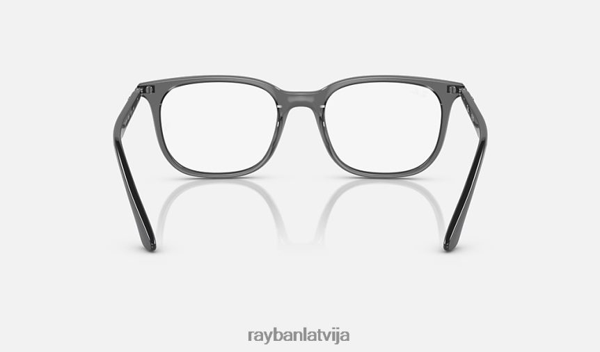 rb7211 optika pulēta caurspīdīga pelēka F0L86X2106 vīriešiem Ray-Ban brilles