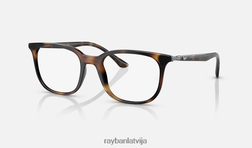 rb7211 optika pulēta havana F0L86X2107 vīriešiem Ray-Ban brilles