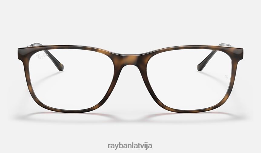 rb7244 optika pulēta havana F0L86X2434 vīriešiem Ray-Ban brilles