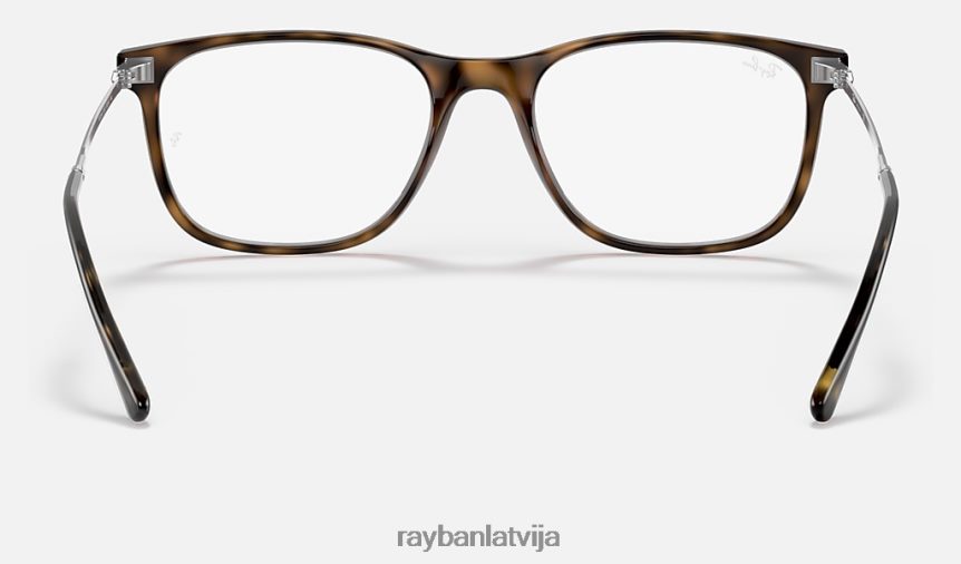 rb7244 optika pulēta havana F0L86X2434 vīriešiem Ray-Ban brilles
