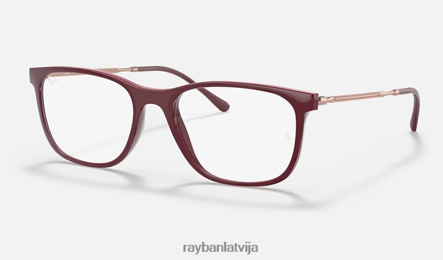 rb7244 optika pulēts sarkanais ķirsis F0L86X2435 vīriešiem Ray-Ban brilles