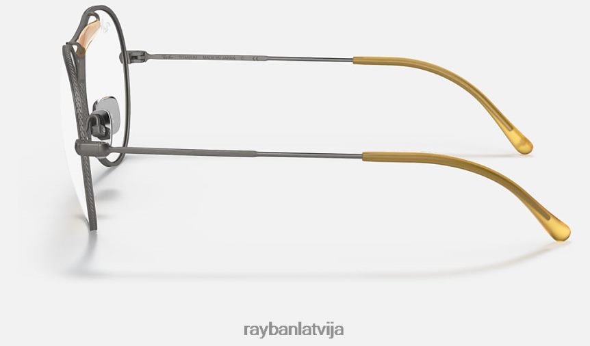 rb8063 titāna optika matēts pelēks F0L86X1865 vīriešiem Ray-Ban brilles