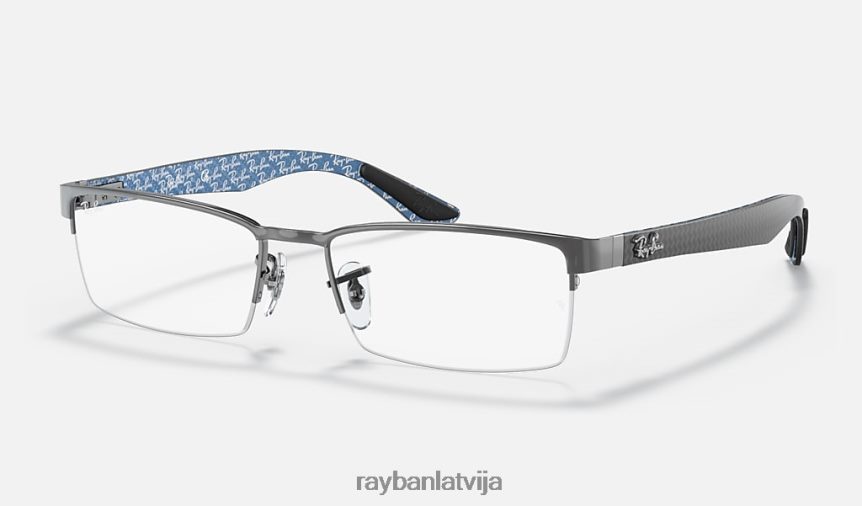 rb8412 optika pulēts ieroču metāls F0L86X2234 vīriešiem Ray-Ban brilles