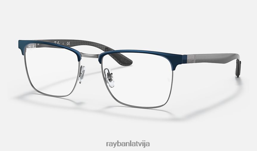 rb8421 optika pulēta zila uz gunmetāla F0L86X2078 vīriešiem Ray-Ban brilles