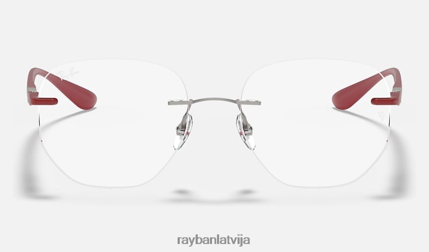 rb8766 optika pulēts sudrabs F0L86X2405 vīriešiem Ray-Ban brilles