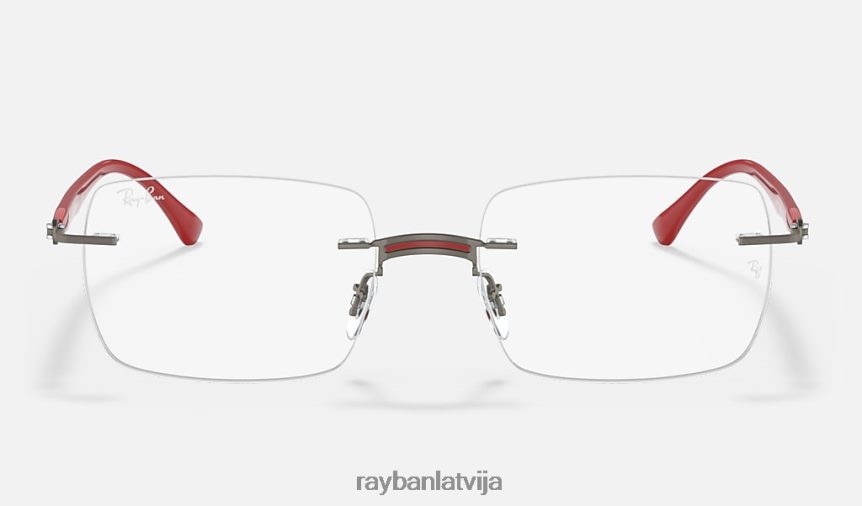 rb8767 optika matēts sarkans F0L86X2460 vīriešiem Ray-Ban brilles