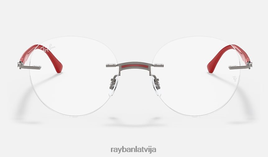 rb8768 optika pulēta sarkana F0L86X2469 vīriešiem Ray-Ban brilles