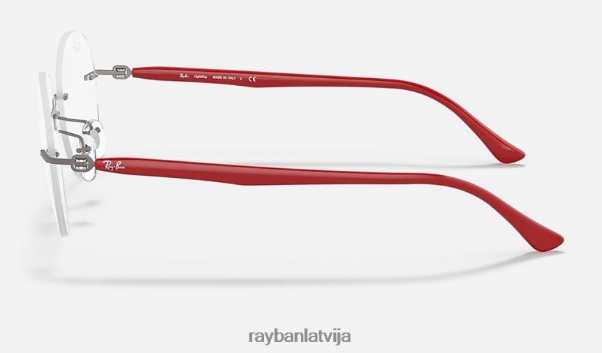 rb8768 optika pulēta sarkana F0L86X2469 vīriešiem Ray-Ban brilles
