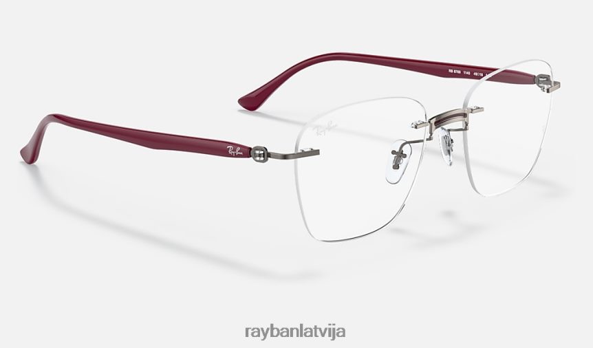 rb8769 optika pulēts ieroču metāls F0L86X2463 vīriešiem Ray-Ban brilles