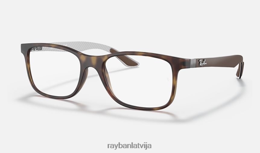 rb8903 optika matēta havana F0L86X2516 vīriešiem Ray-Ban brilles