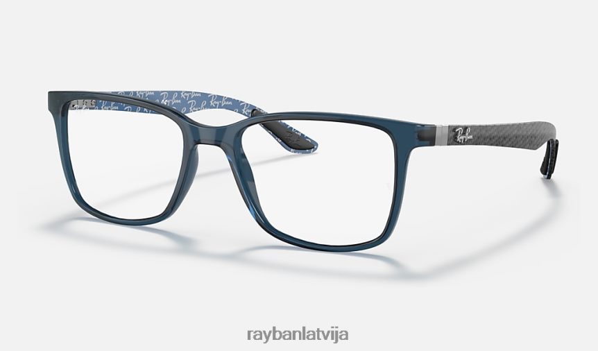 rb8905 optika pulēta caurspīdīga zila F0L86X2375 vīriešiem Ray-Ban brilles
