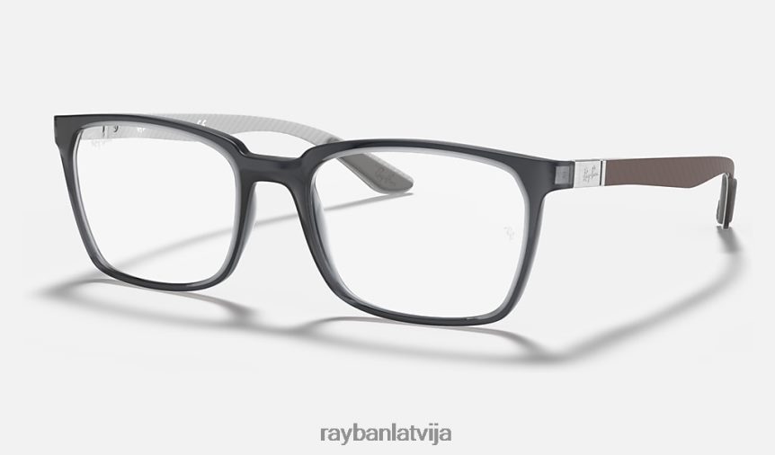 rb8906 optika pulēta caurspīdīga pelēka F0L86X2482 vīriešiem Ray-Ban brilles