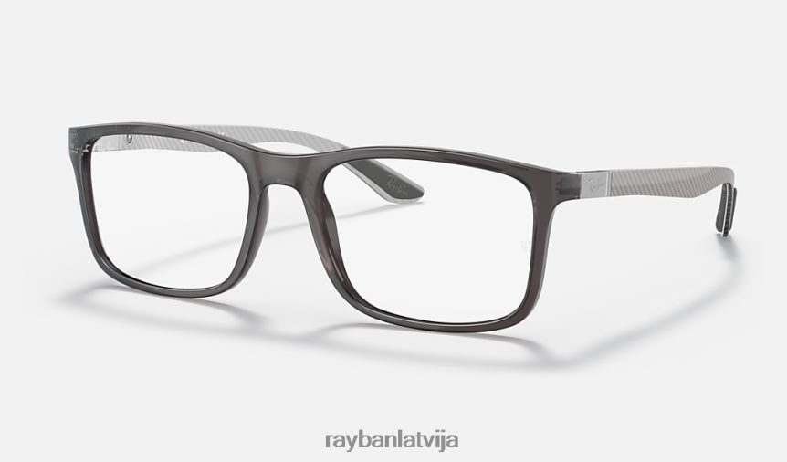 rb8908 optika pulēta caurspīdīga pelēka F0L86X2084 vīriešiem Ray-Ban brilles