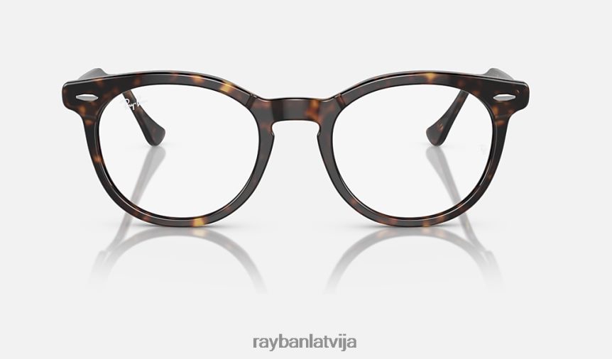ērgļa acu optika pulēta havana F0L86X1684 vīriešiem Ray-Ban brilles