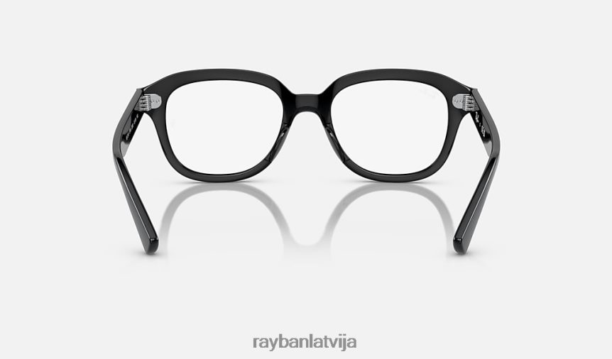 Ērika optika pulēta melna F0L86X1695 vīriešiem Ray-Ban brilles