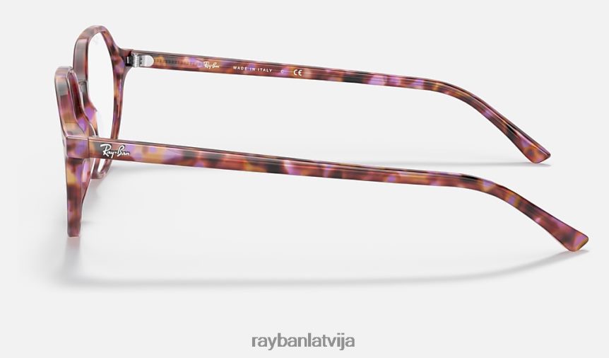 thalia optika pulēta brūna/violeta havana F0L86X1663 vīriešiem Ray-Ban brilles