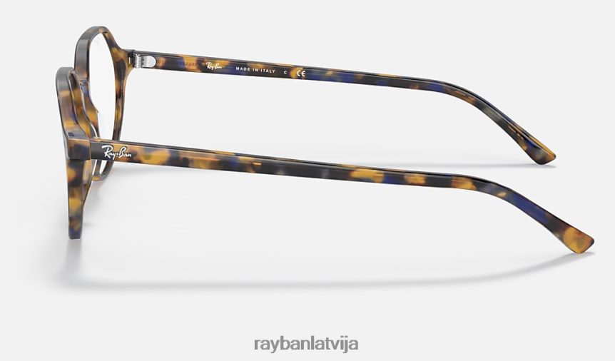 thalia optika pulēta dzeltena/zila havana F0L86X1669 vīriešiem Ray-Ban brilles