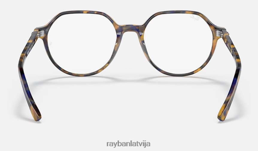 thalia optika pulēta dzeltena/zila havana F0L86X1669 vīriešiem Ray-Ban brilles