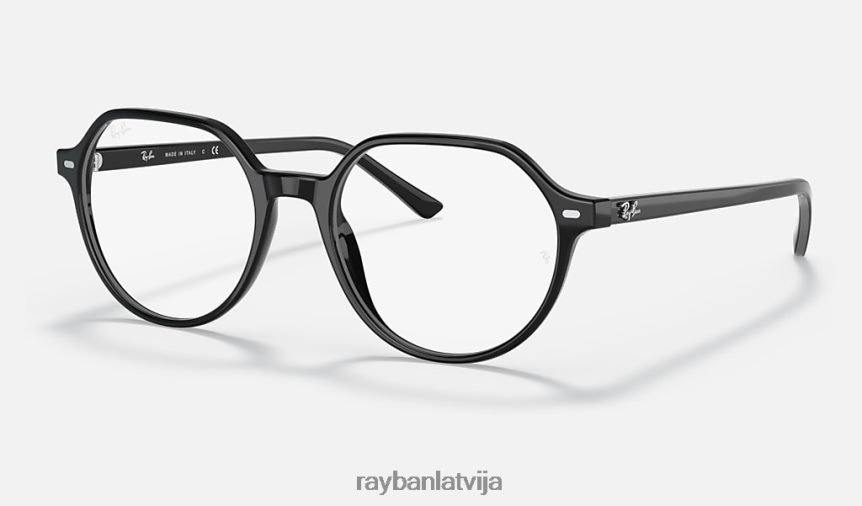 thalia optika pulēta melna F0L86X1665 vīriešiem Ray-Ban brilles