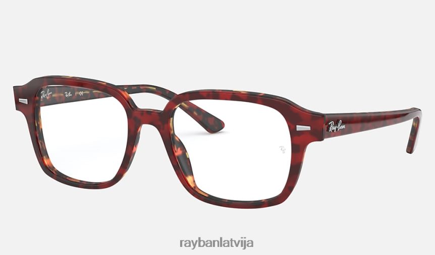 tucson optika pulēta sarkana havana F0L86X2354 vīriešiem Ray-Ban brilles