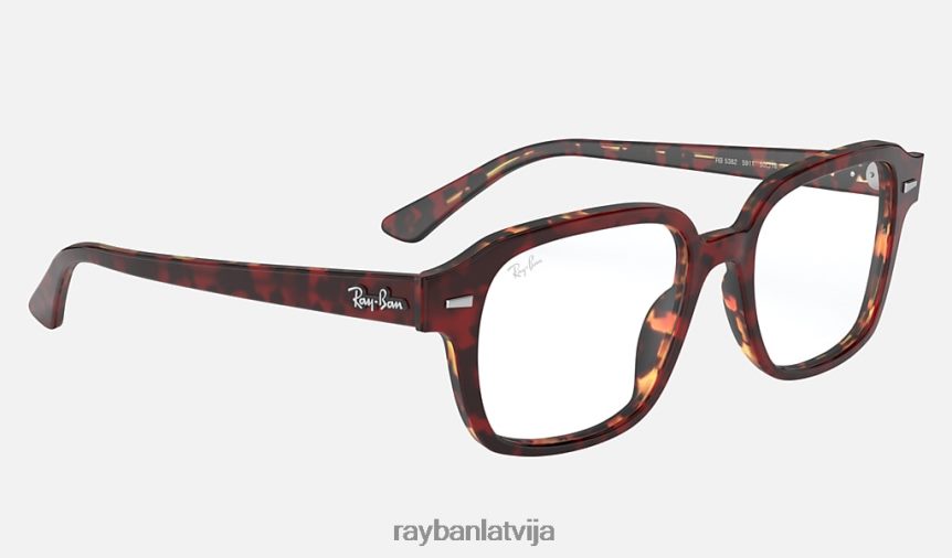 tucson optika pulēta sarkana havana F0L86X2354 vīriešiem Ray-Ban brilles