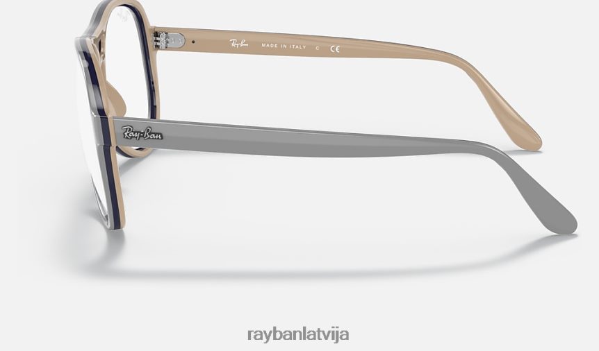vagabond optika pulēta gaiši pelēka F0L86X1963 vīriešiem Ray-Ban brilles