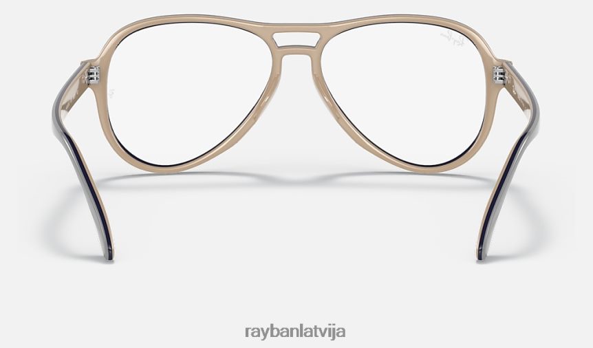 vagabond optika pulēta gaiši pelēka F0L86X1963 vīriešiem Ray-Ban brilles