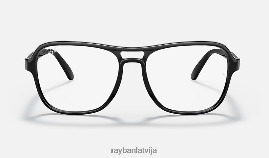 valsts puses optika pulēta melna F0L86X2014 vīriešiem Ray-Ban brilles