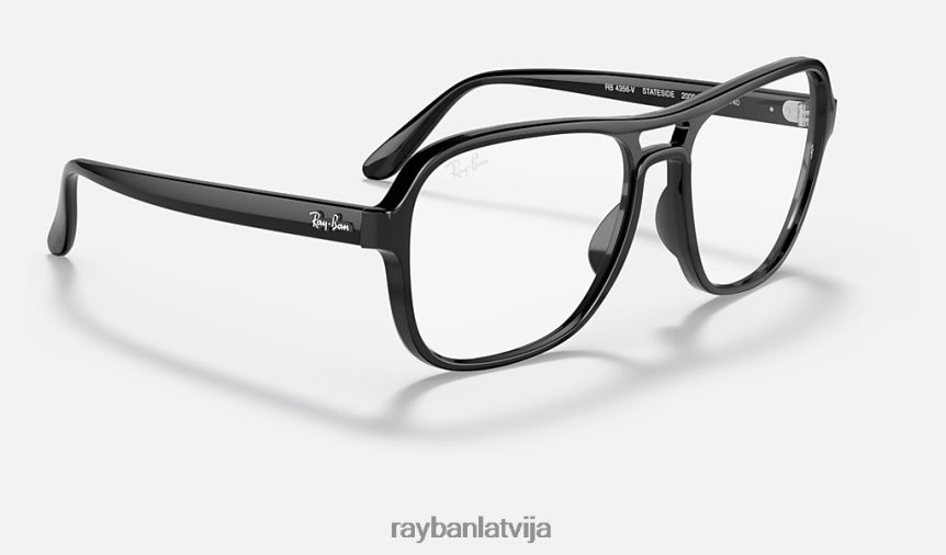 valsts puses optika pulēta melna F0L86X2014 vīriešiem Ray-Ban brilles