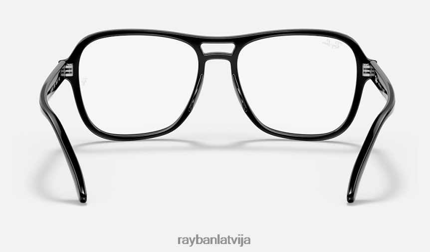 valsts puses optika pulēta melna F0L86X2014 vīriešiem Ray-Ban brilles