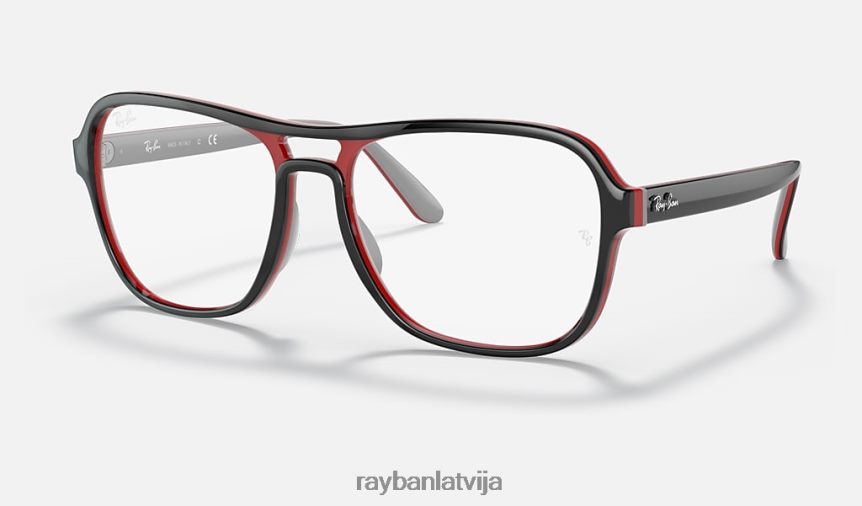 valsts puses optika pulēta melna F0L86X2017 vīriešiem Ray-Ban brilles