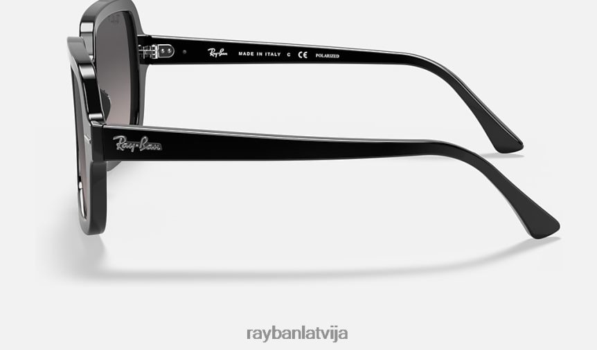 rb2188 pulēta melna/pelēka F0L86X1577 sievietes Ray-Ban saulesbrilles