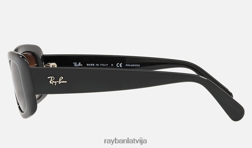rb4122 pulēta melna/brūna F0L86X1569 sievietes Ray-Ban saulesbrilles