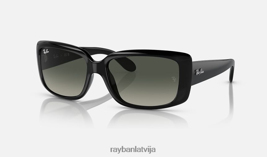 rb4389 pulēta melna/pelēka F0L86X1583 sievietes Ray-Ban saulesbrilles