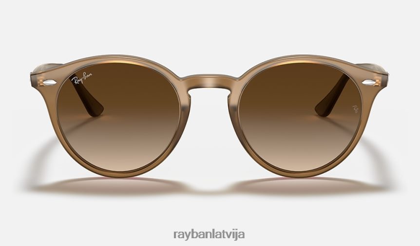 2180 rb pulēta gaiši brūna/brūna F0L86X76 vīriešiem Ray-Ban saulesbrilles