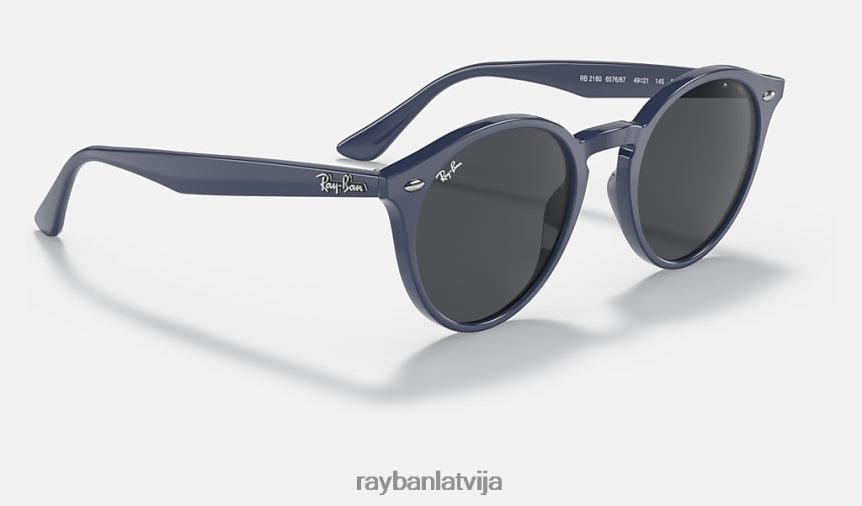 2180 rb pulēta zila/gaiši brūna F0L86X82 vīriešiem Ray-Ban saulesbrilles
