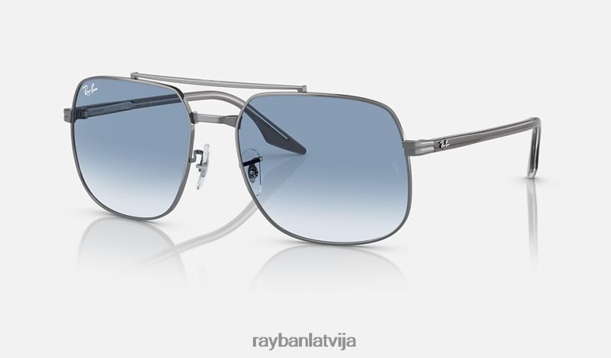 3699 rb pulēts gunmetāls/zils F0L86X561 vīriešiem Ray-Ban saulesbrilles