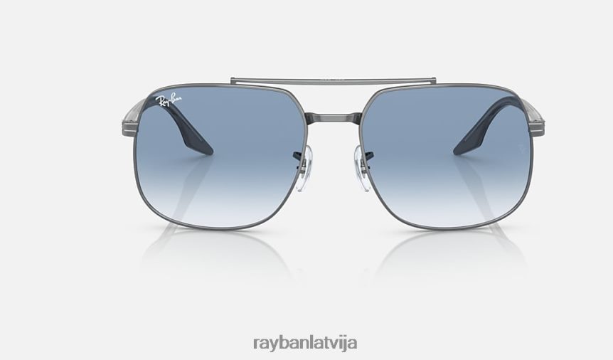 3699 rb pulēts gunmetāls/zils F0L86X561 vīriešiem Ray-Ban saulesbrilles