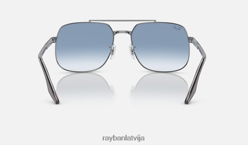 3699 rb pulēts gunmetāls/zils F0L86X561 vīriešiem Ray-Ban saulesbrilles